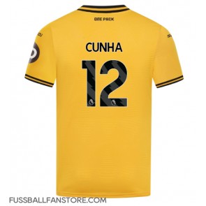 Wolves Matheus Cunha #12 Replik Heimtrikot 2024-25 Kurzarm